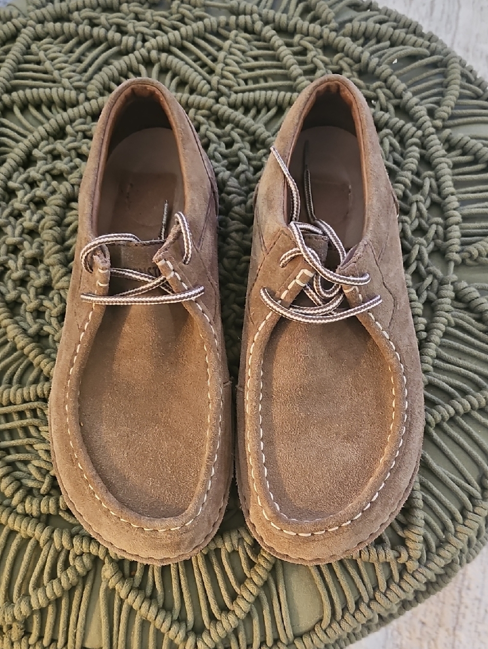 Mens BIRKENSTOCK Suede Leather Shoes 42 / 9.5